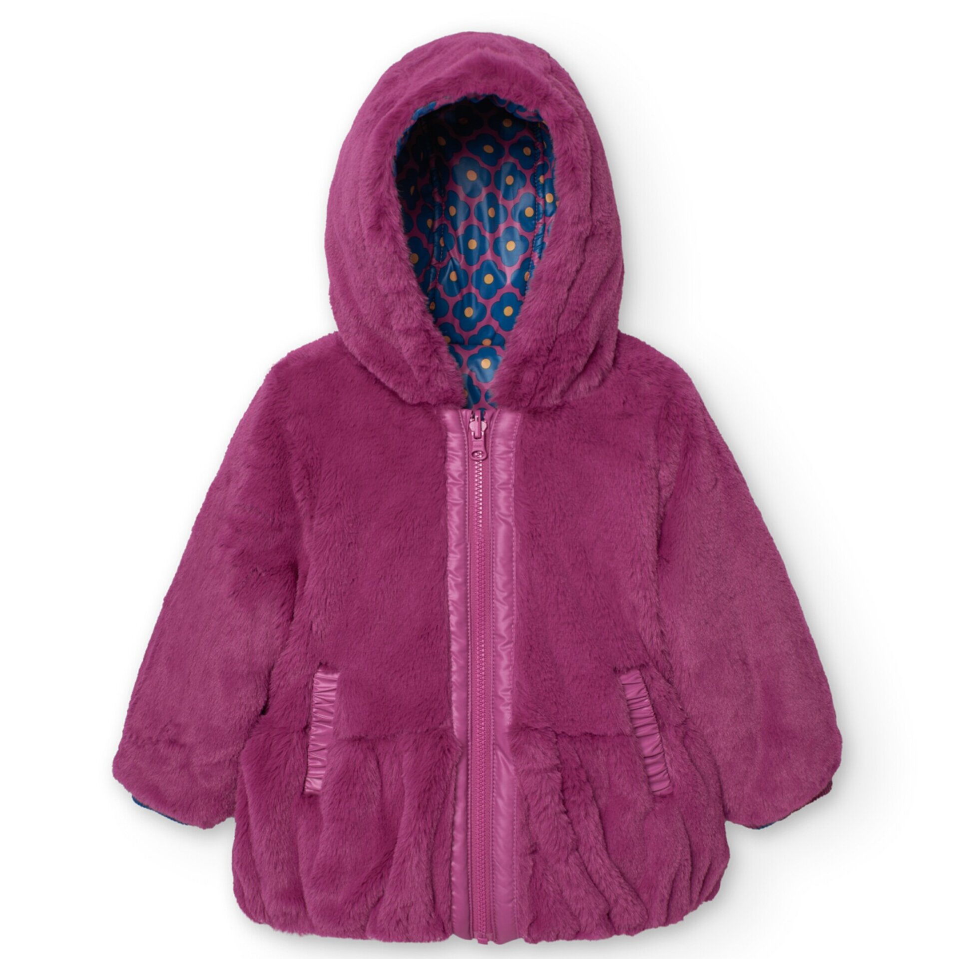 Parka reversible niña uva - 10